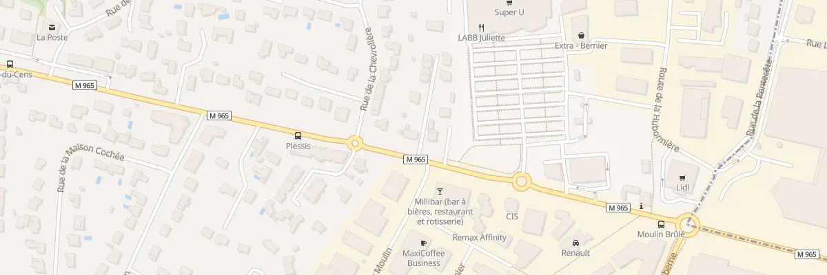 Plan du 30 Rue de Nantes à Sautron