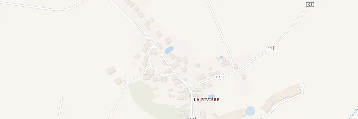 Plan du 19 La Riviere à Touvois