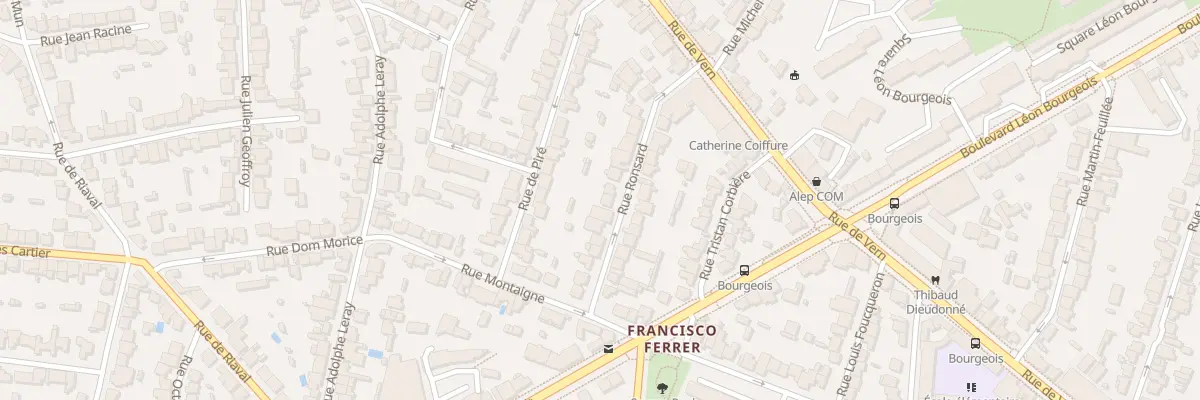 Plan du 16B Rue Ronsard à Rennes