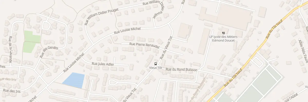 Plan du 3 Rue Pierre Renaudel à Cherbourg-en-Cotentin