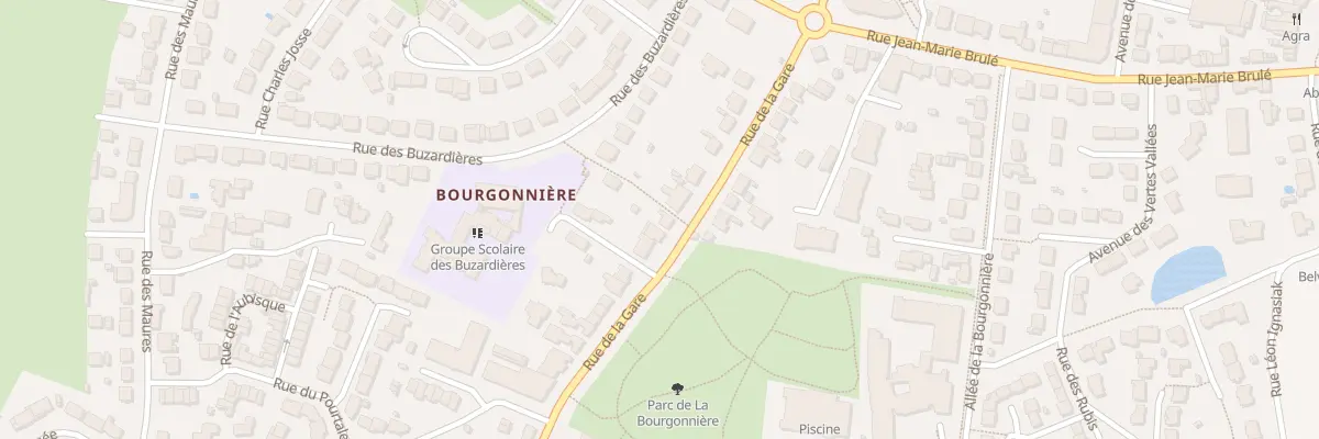 Plan du 44 Rue de la Gare à Saint-Herblain