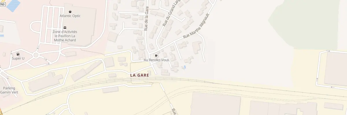 Plan du 49B Rue de la Gare aux Achards