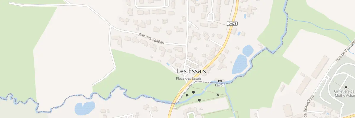 Plan du 7 Pl des Essais à Saint-Georges-de-Pointindoux