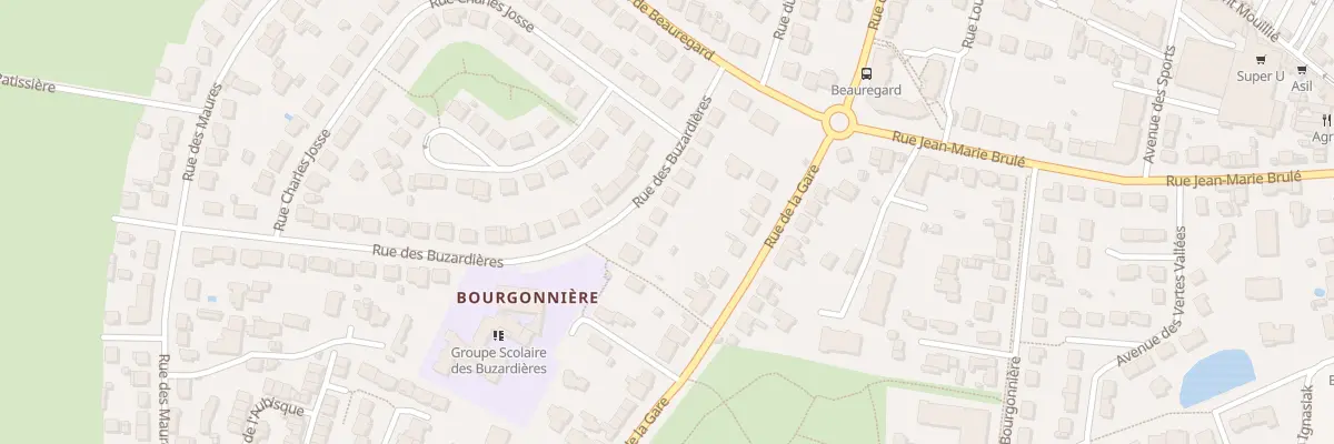 Plan du 13 Rue des Buzardières à Saint-Herblain