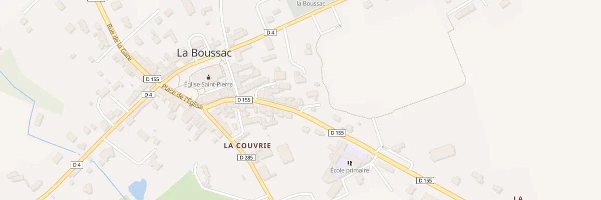 Plan du 19 Rue de Fougères à La Boussac