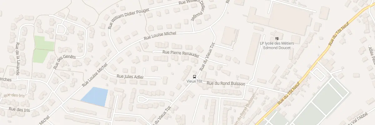 Plan du 5 Rue Pierre Renaudel à Cherbourg-en-Cotentin