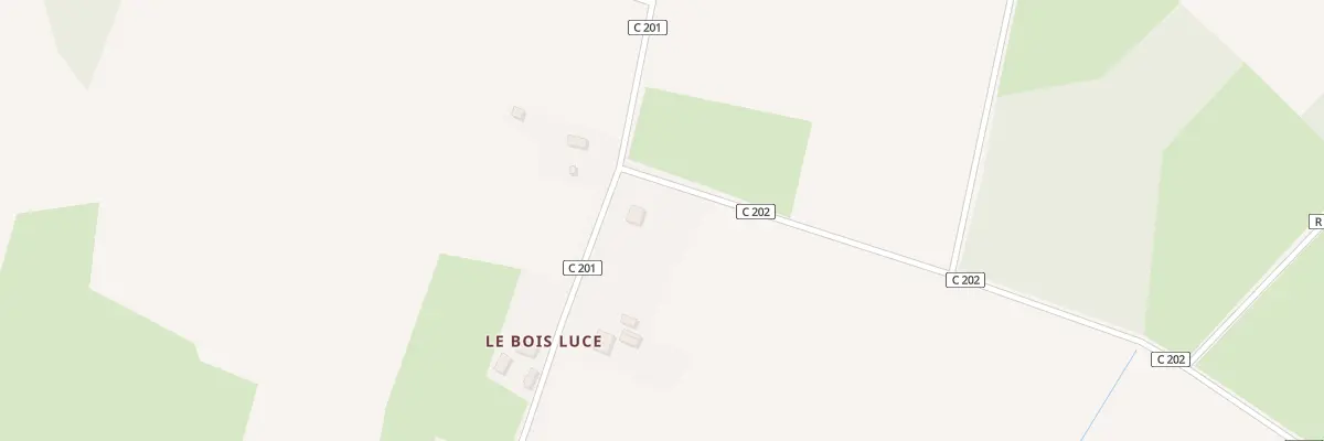 Plan du 1 Le Bois Luce à La Chevallerais
