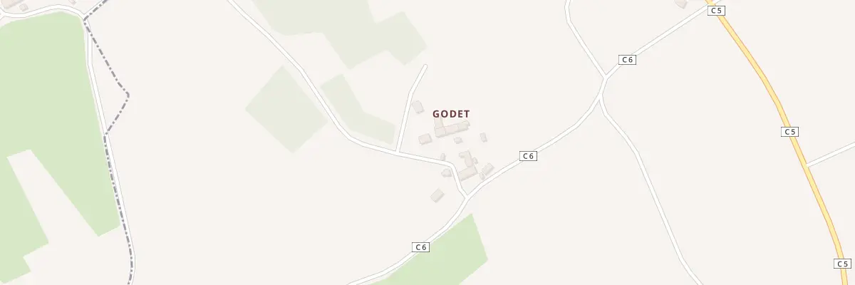 Plan du 1 Godet à Saint-Broladre