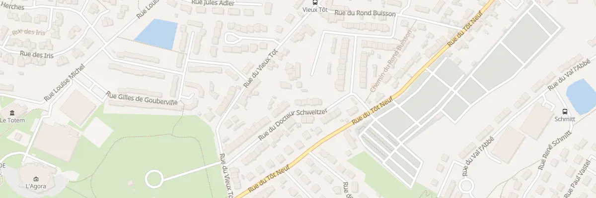 Plan du 44 Rue Docteur Schweitzer Equeurd à Cherbourg-en-Cotentin