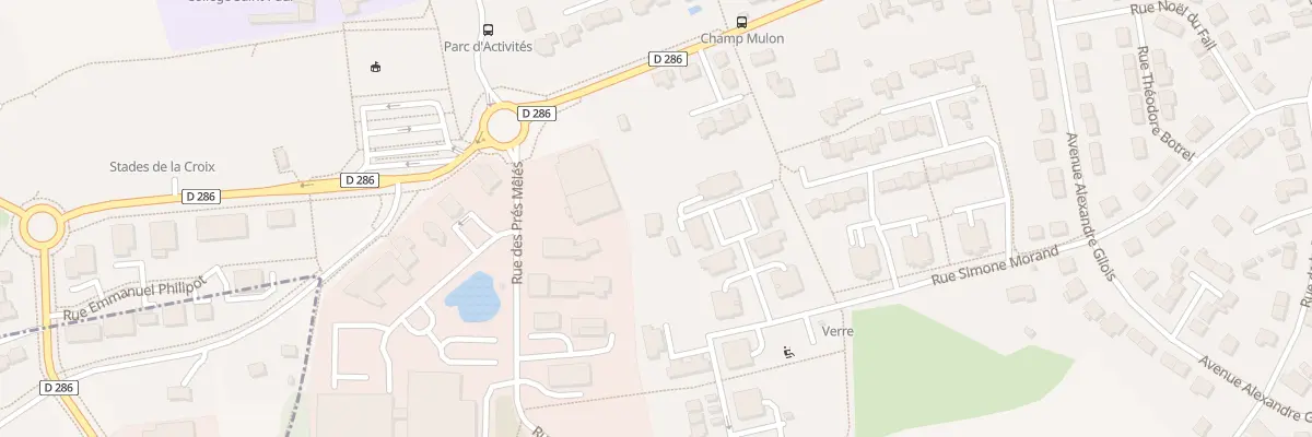 Plan du 33 Rue du Champ Mulon à Saint-Erblon