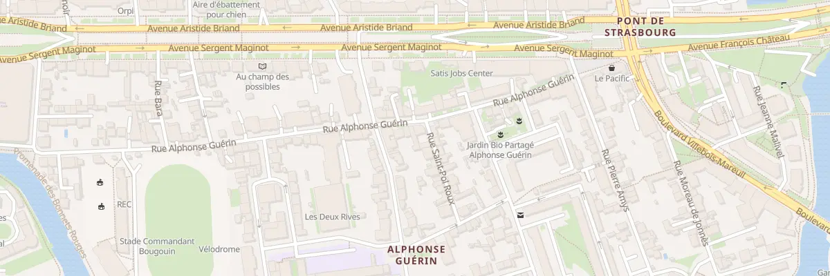 Plan du 54B Rue Alphonse Guérin à Rennes
