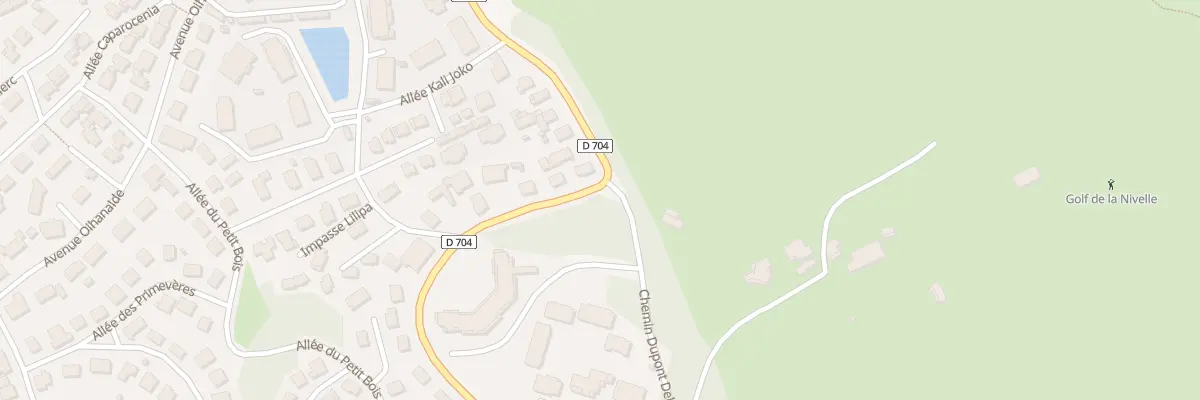 Plan du 1 Av Francis Picherit à Ciboure