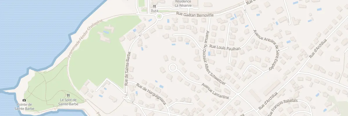 Plan du 28B Av Lamartine à Saint-Jean-de-Luz