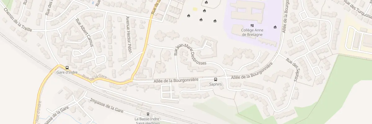 Plan du 3 Rue Jean-Marie Desbrosses à Saint-Herblain