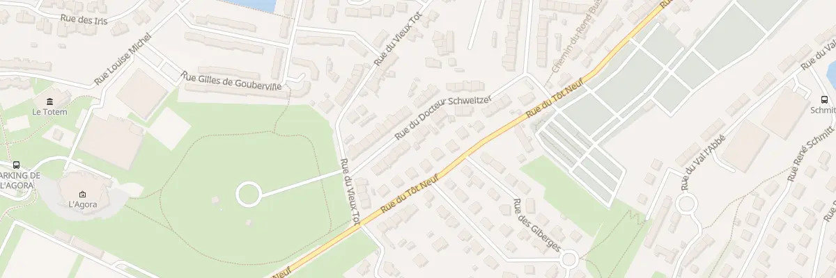 Plan du 43 Rue Docteur Schweitzer Equeurd à Cherbourg-en-Cotentin