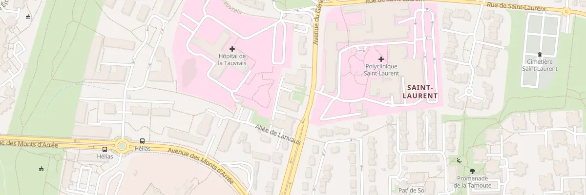 Plan du 10B All de Lanvaux à Rennes