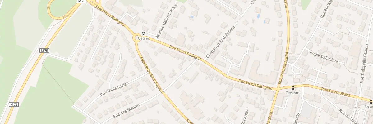 Plan du 2 Rue des Maures à Saint-Herblain