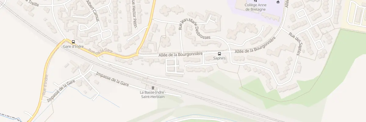Plan du 47 All de la Bourgonnière à Saint-Herblain