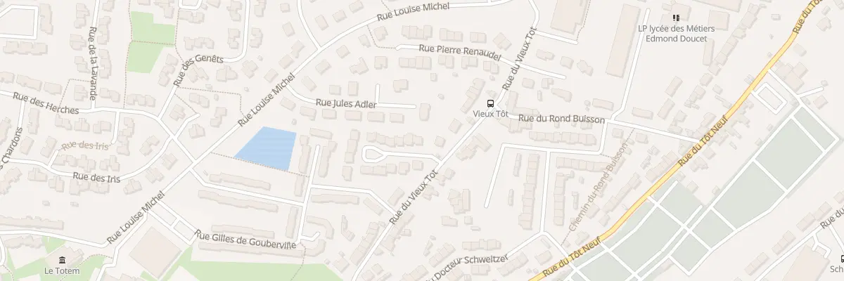 Plan du 2 Rue du Bel Tot à Cherbourg-en-Cotentin