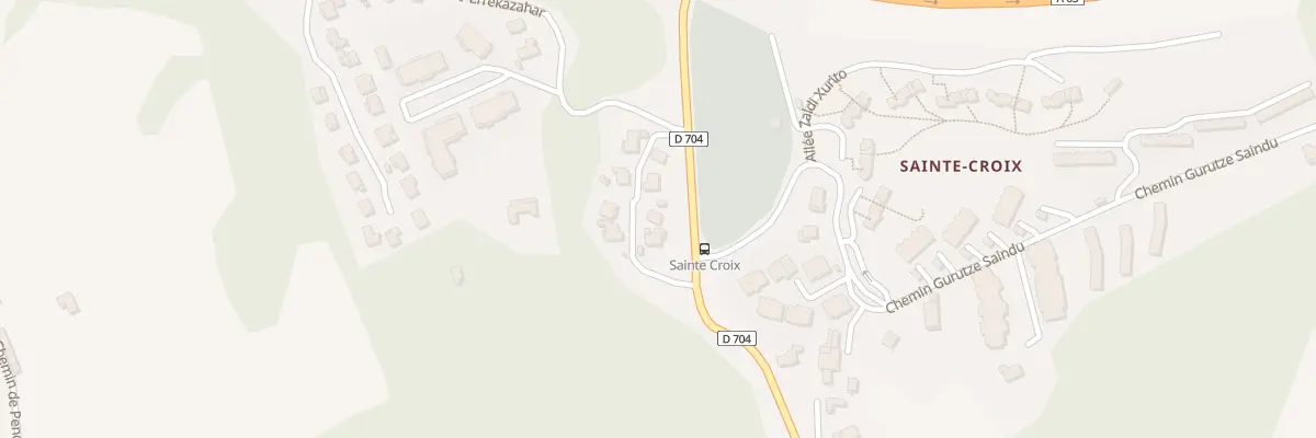 Plan du 4 All Goiti à Ciboure