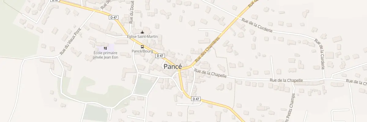 Plan du 29 Rue du Tertre Gris à Pancé