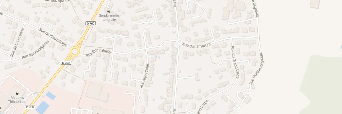 Plan du 44 Rue de la Gare aux Achards
