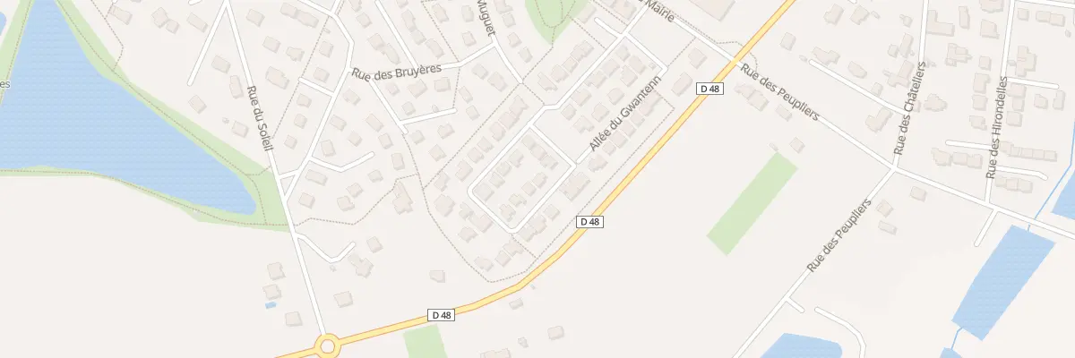 Plan du 23 Rue du Vallon à Crevin