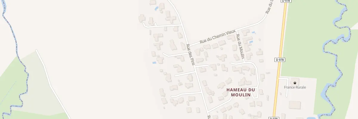 Plan du 23 Rue des Pins à Saint-Georges-de-Pointindoux