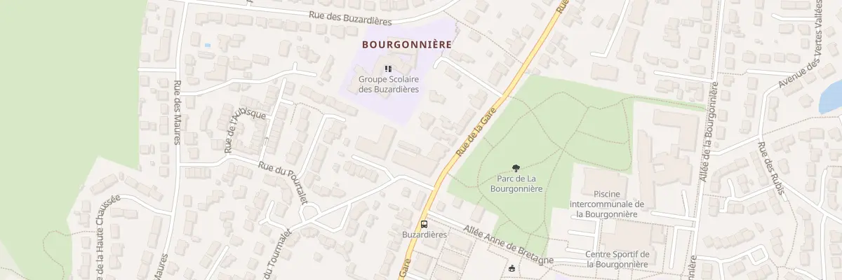 Plan du 64 Rue de la Gare à Saint-Herblain