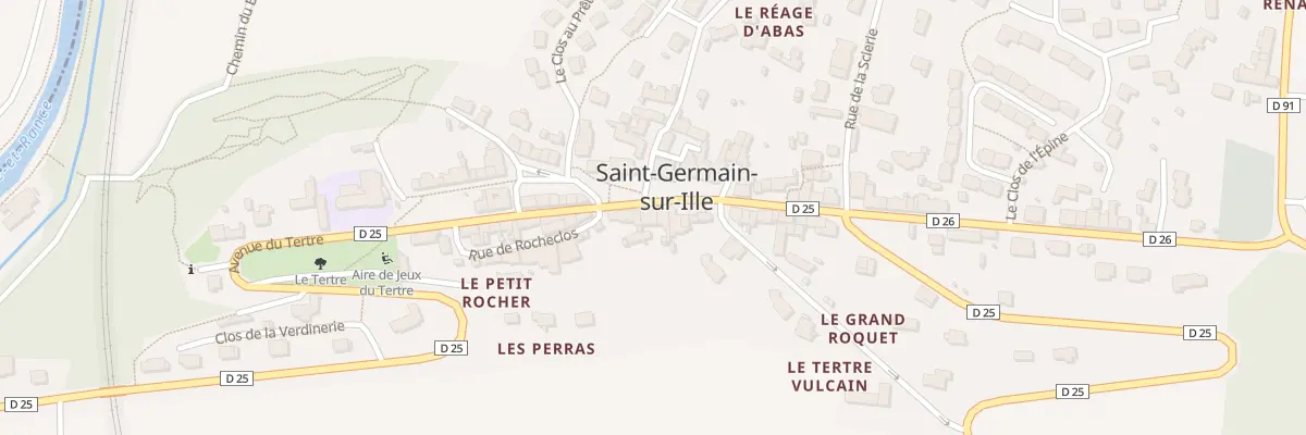 Plan du 4 Pl de la Mairie à Saint-Germain-sur-Ille