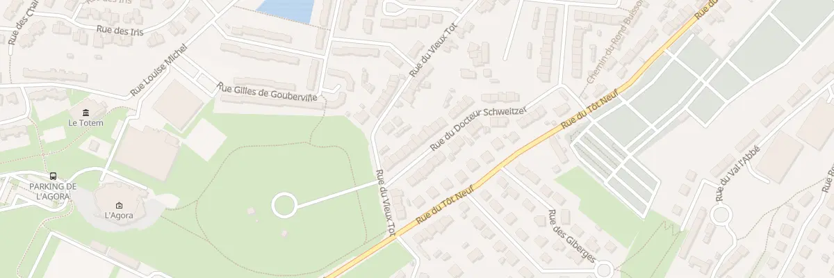 Plan du 62 Rue Docteur Schweitzer Equeurd à Cherbourg-en-Cotentin
