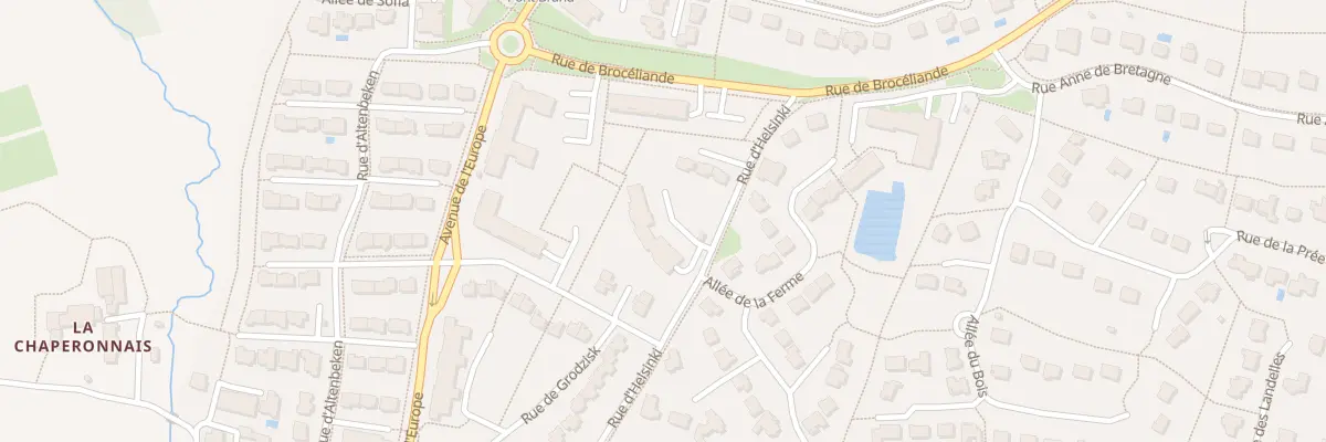 Plan du 10 Rue d’Helsinki à Betton