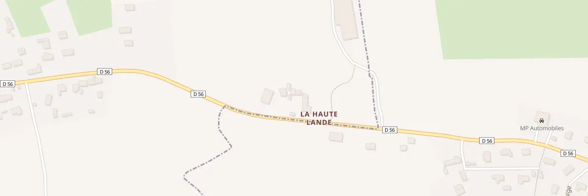 Plan du 5 Village la Haute Lande à Couville
