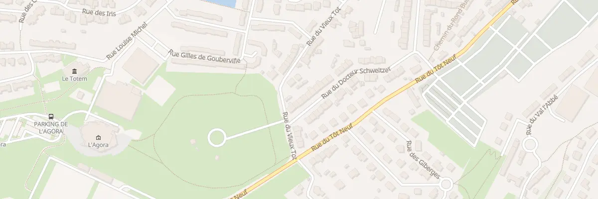 Plan du 68 Rue Docteur Schweitzer Equeurd à Cherbourg-en-Cotentin