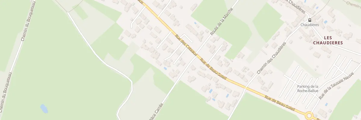 Plan du 3 Rue des Coteaux à Bouguenais