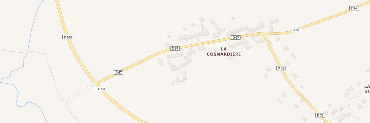 Plan du 41 Rte de la Cosnardiere-Surville à La Haye