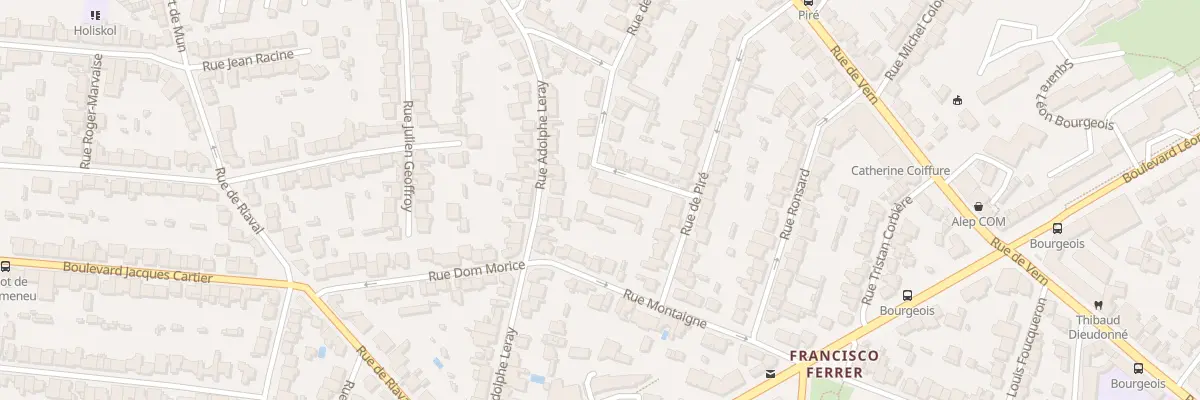 Plan du 34 Rue de Vouziers à Rennes
