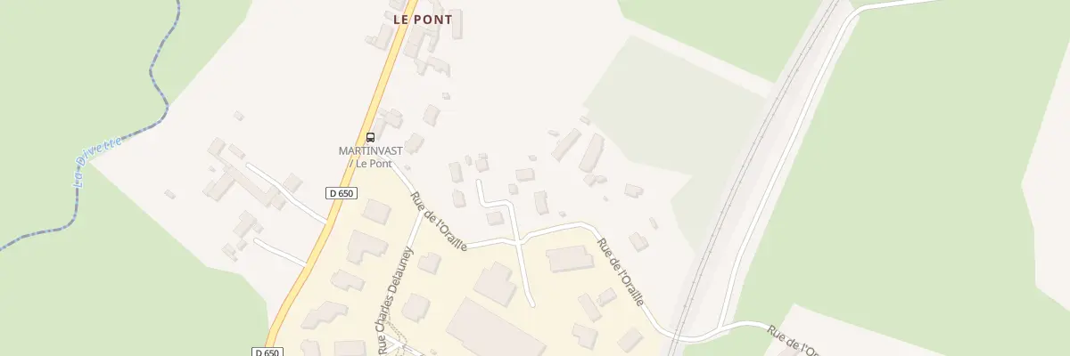 Plan du 110 Rue de l’Oraille à Martinvast