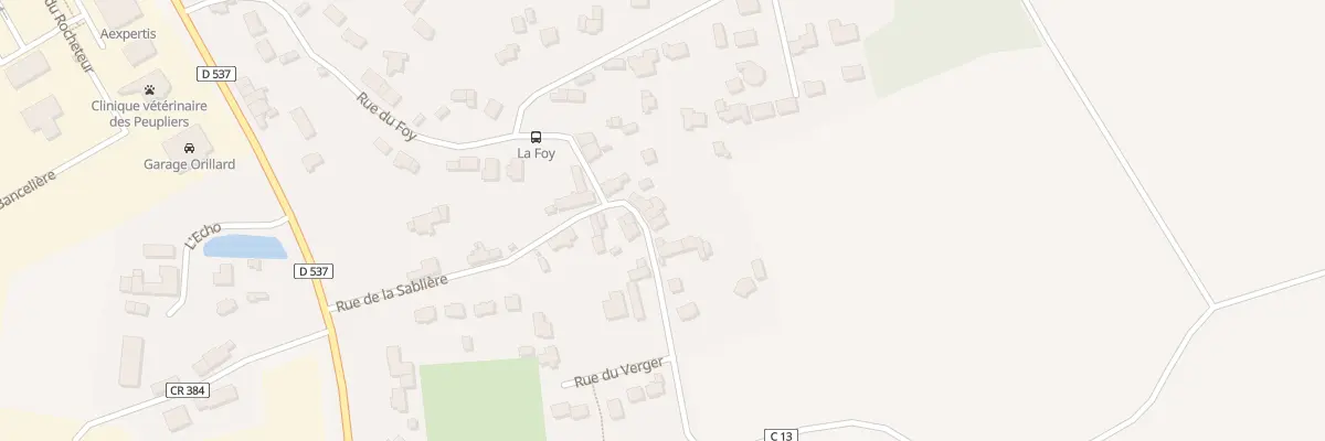 Plan du 31 Rue de la Sablière à Derval