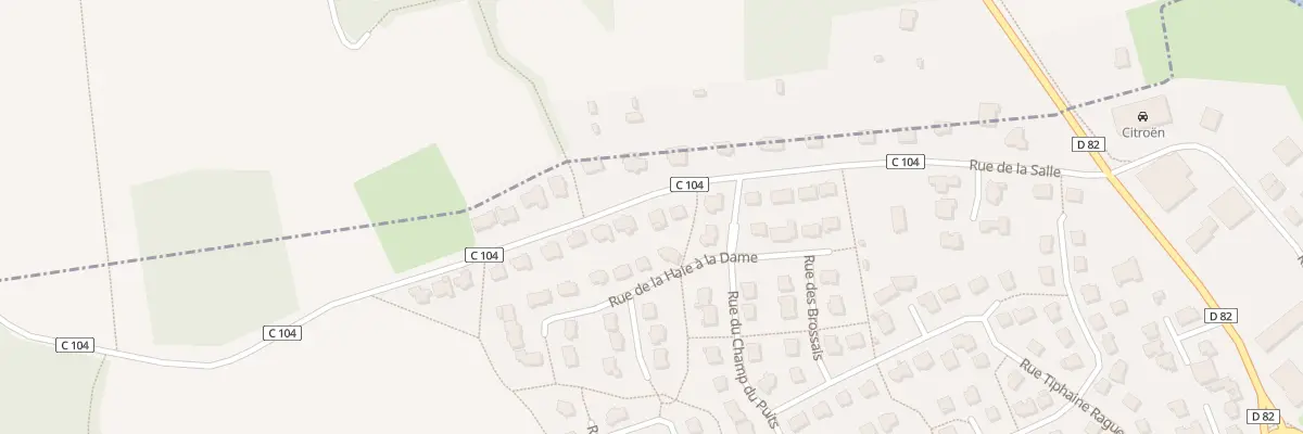 Plan du 17 Rue de la Salle à Saint-Erblon