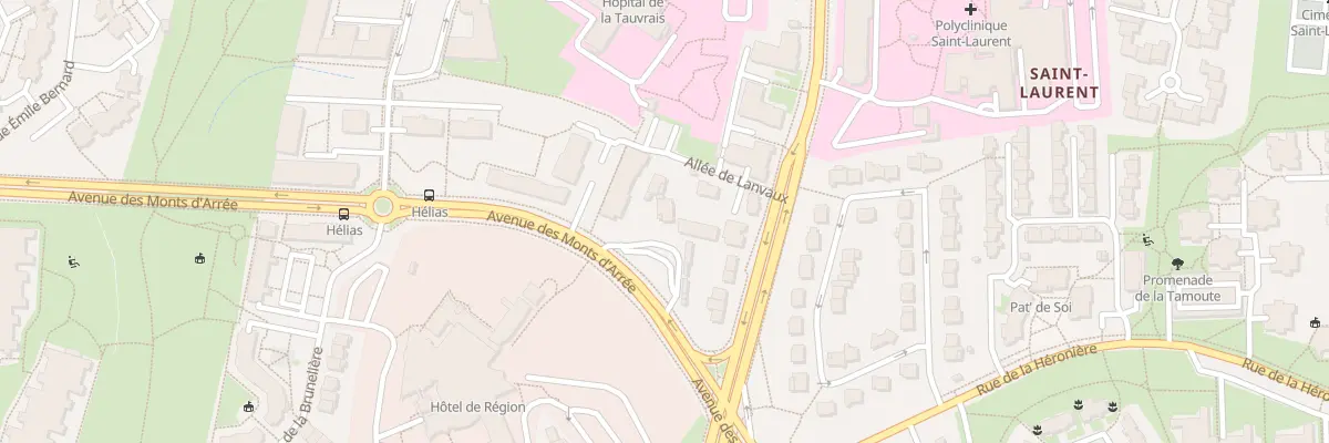 Plan du 305 Av Général George S. Patton à Rennes