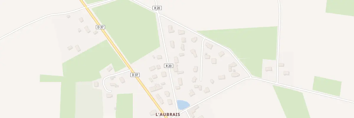 Plan du 606 L’Aubrais à Héric