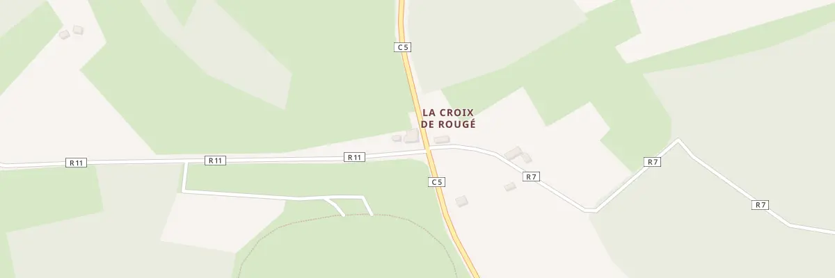 Plan du 2 La Croix de Rouger à Saint-Broladre