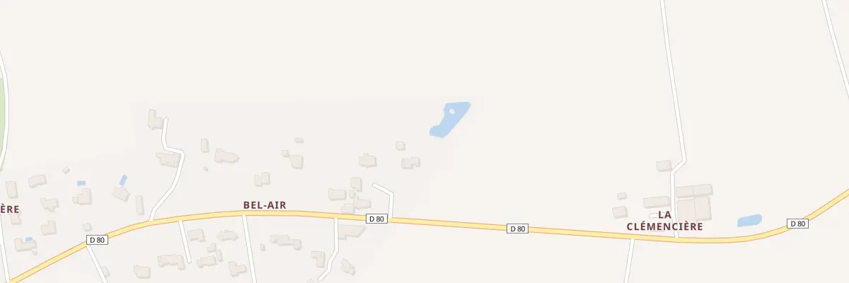 Plan du 4820 Rte de Sainte-foy à Grosbreuil