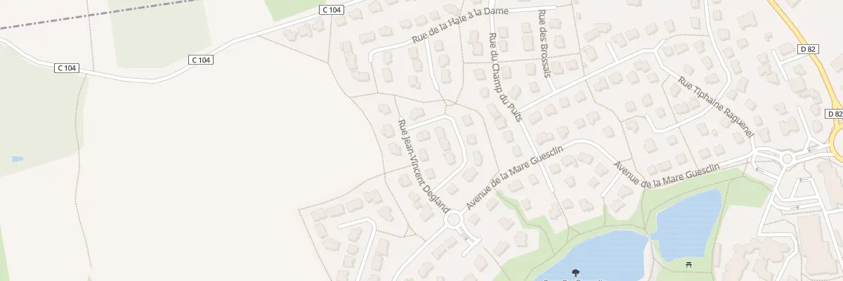 Plan du 15 Rue Jean-Vincent Degland à Saint-Erblon