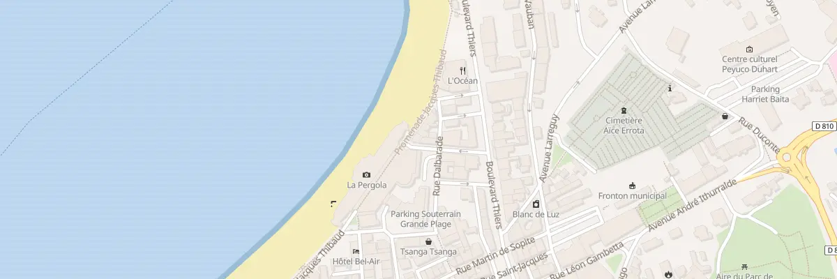 Plan du 8 Rue Vincent Barjonnet à Saint-Jean-de-Luz