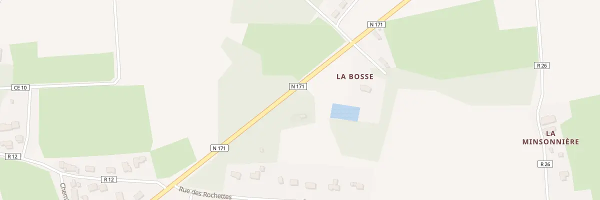 Plan du 2 La Bosse à La Grigonnais