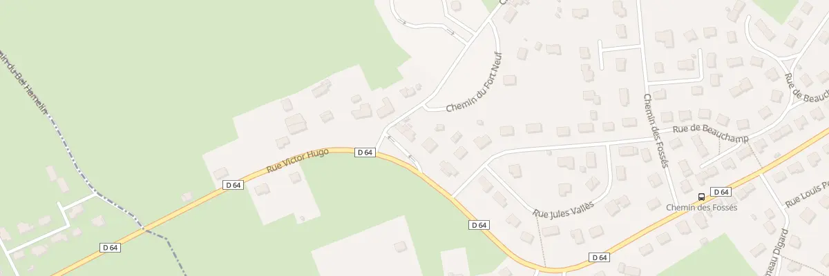 Plan du 150 Rue Victor Hugo - Octeville à Cherbourg-en-Cotentin