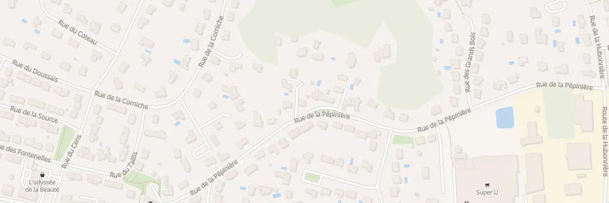 Plan du 21B Rue de la Pépinière à Sautron