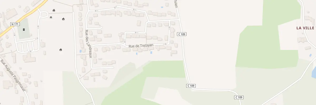 Plan du 22 Rue de Trelayan à La Grigonnais